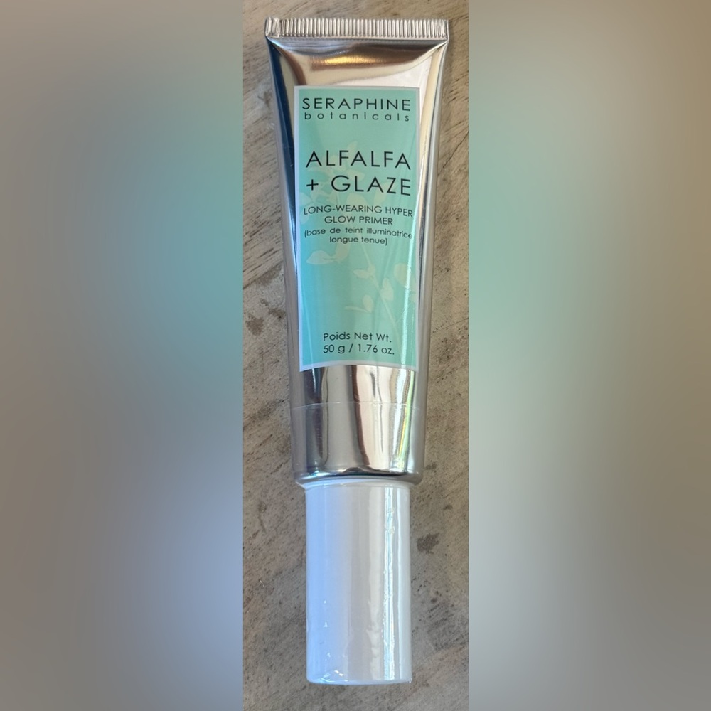 Seraphine Botanicals Alfalfa + Glaze Long-Wearing Hyper Glow Primer